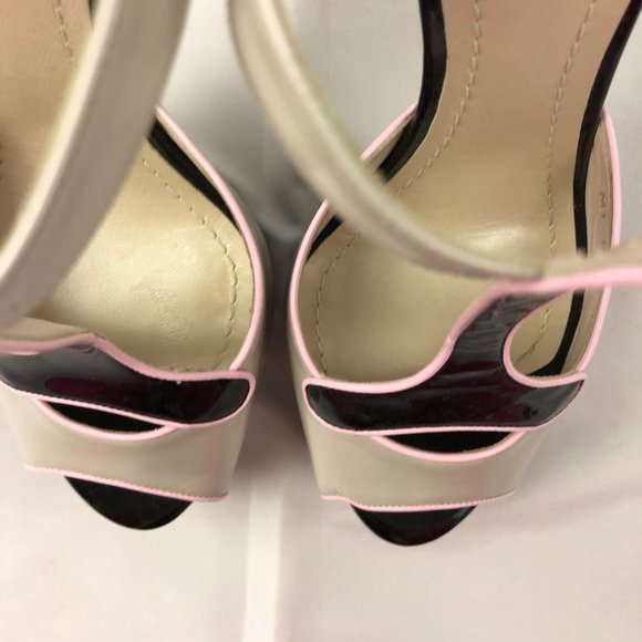 Rare Christian Dior Pearlized Platform Mary Janes - Picture 8 of 8